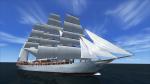 FSX/FS2004 Pilotable Luxury Four Masted Sailing Cruiseship Sea Cloud